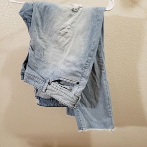 Torrid 18 Boyfriend capri jeans